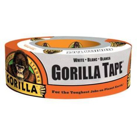 GORILLA NASTRO TELATO ADESIVO MM. 48 X ML.11  BIANCO (1/5)