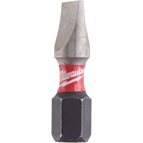 INSERTO BIT A TAGLIO 1.2X6.5 SHOCKWAVE PER AVVITATORI AD IMPULSI - PZ.2 MILWAUKEE (1/2)