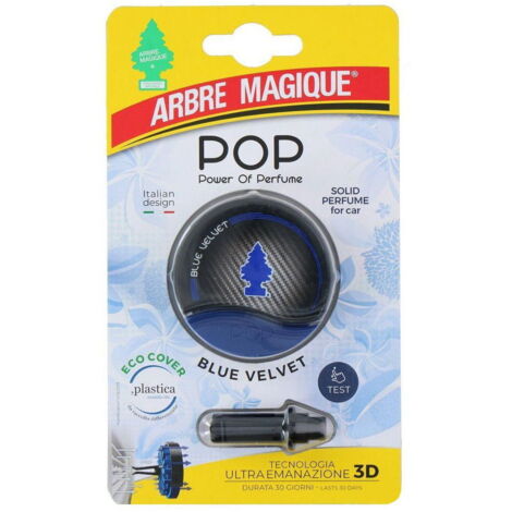 Arbre Magique POP, Profumatore Auto Fragranza Blue Velvet