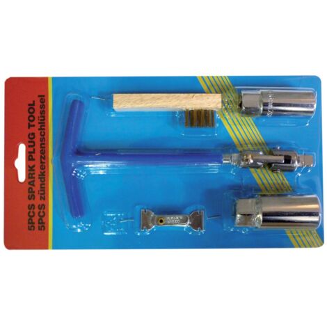 1PZ CHIAVE PER CANDELE CONO DOPPIO SNODO SET DA 5 PZ PZ.5 (1/2)