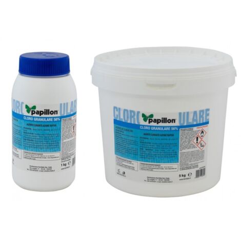 DIELLESHOPPING Cloro per Piscine Cloro per Piscina 56% Granulare 1 kg (1 kg)