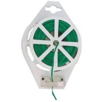 Gabbietta 30 Mt Legacci Filo Plasticato Verde Anima Acciaio Zincato