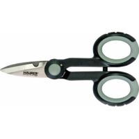 Forbice Forbici da Elettricista Lame Dritte TITANIO Bimateriale Microdentate