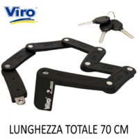 Antifurto estensibile black mamba viro 70 cm