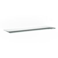 5PZ MENSOLA MOD.VITRA MM.6 TRASPARENTE CM.15X40