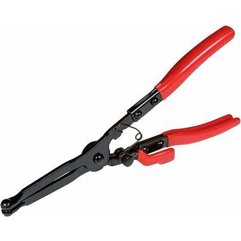 Memkey – Pince à collier d'échappement 310mm – Acier 50 # et caoutchouc – Largeur d'ouverture 37mm – Design ergonomique pour espaces confinés