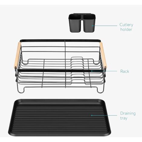 Kit étudiant Crealys - Vaisselle Complète + Ustensiles Dans Une Boîte Rangement 56,5L, Idéal Pour Appartement - 9