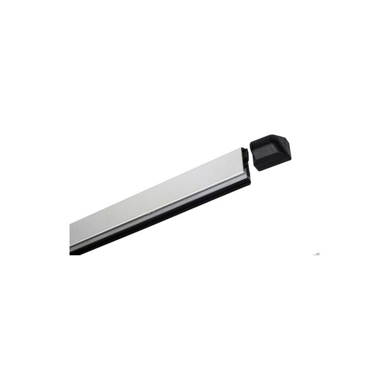 GUARNIZIONE SOTTOPORTA IN ALLUMINIO/GOMMA TERMORETRAIBILE 103 CM ARGENTO -  BST021034