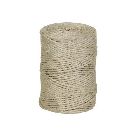 FILATO DI SISAL RITORTO DA 3/4 A 3 FILI Ø 3,5 MM 750 GRAMMI 