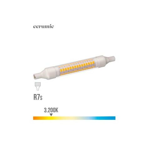 Lampada led lineare R7S 8W 118 mm luce calda