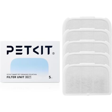 PETKIT EVERSWEET MAX Filter,Aktivkohle, Hocheffiziente Filtration,5pcs für Katzen Hunde Trinkbrunnen