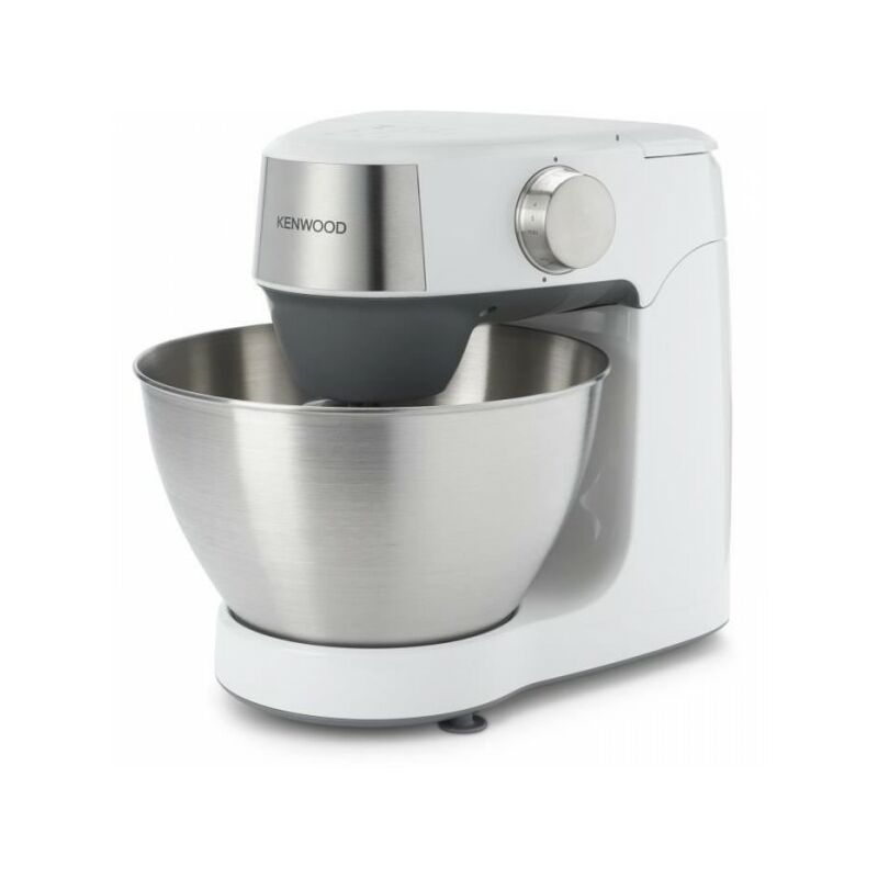 Kenwood KHC29A.X0SI Prospero+ Robot Multifonction Avec Bol En Inox 4,3L, 12 Accessoires Inclus, Fouets, Crochet, Mixeur En Verre, Hachoir, Presse- Agrumes