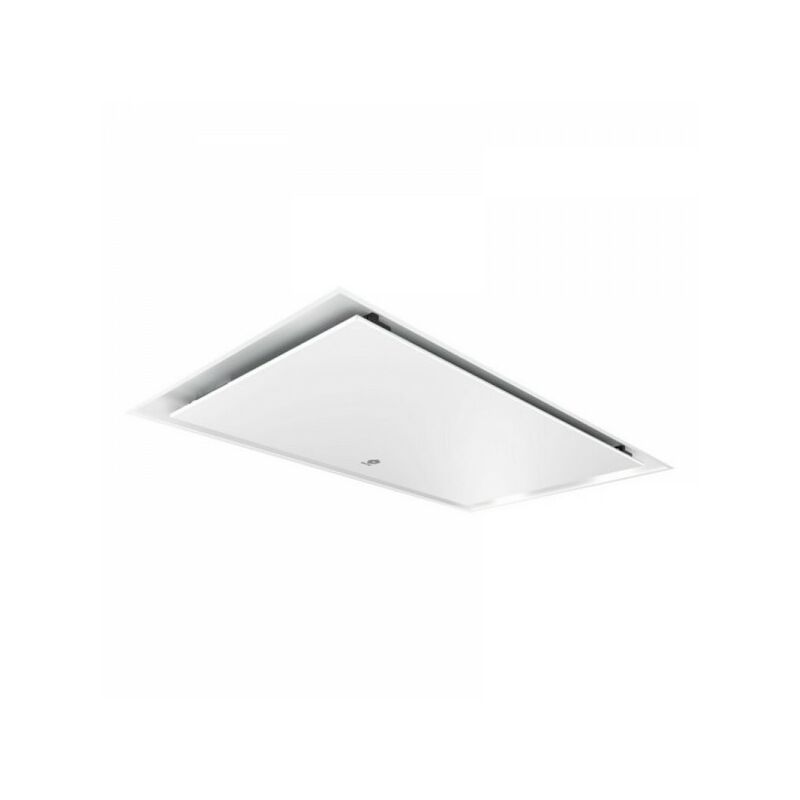 Hotte encastrable au plafond - STIVIA BLANC 90x60 cm. 800 m3/h - blanche