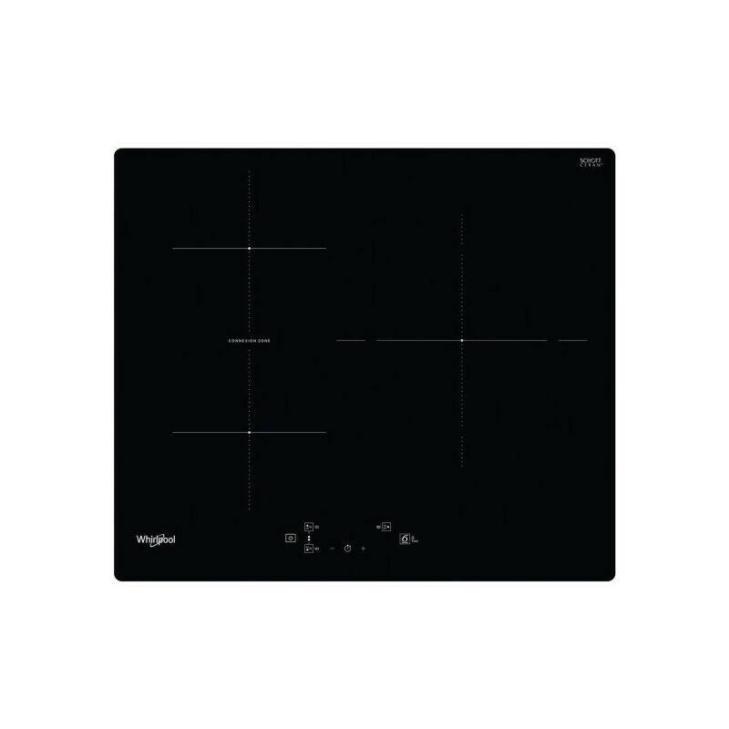 Whirlpool WBQ4860NE Plaque à induction 3 zones 60 cm Noir