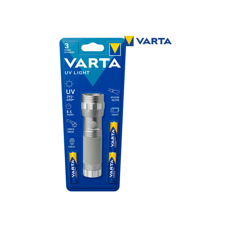 Lampe Torche Varta Lampe UV Gris Aluminium