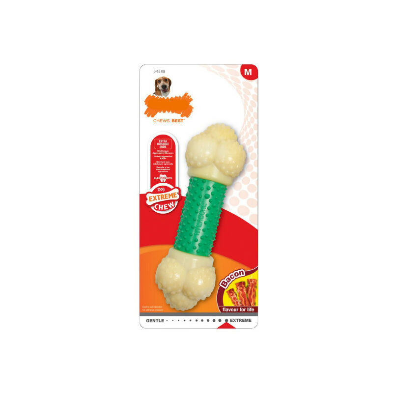 Nylabone jouet à mâcher pour chiot au bacon