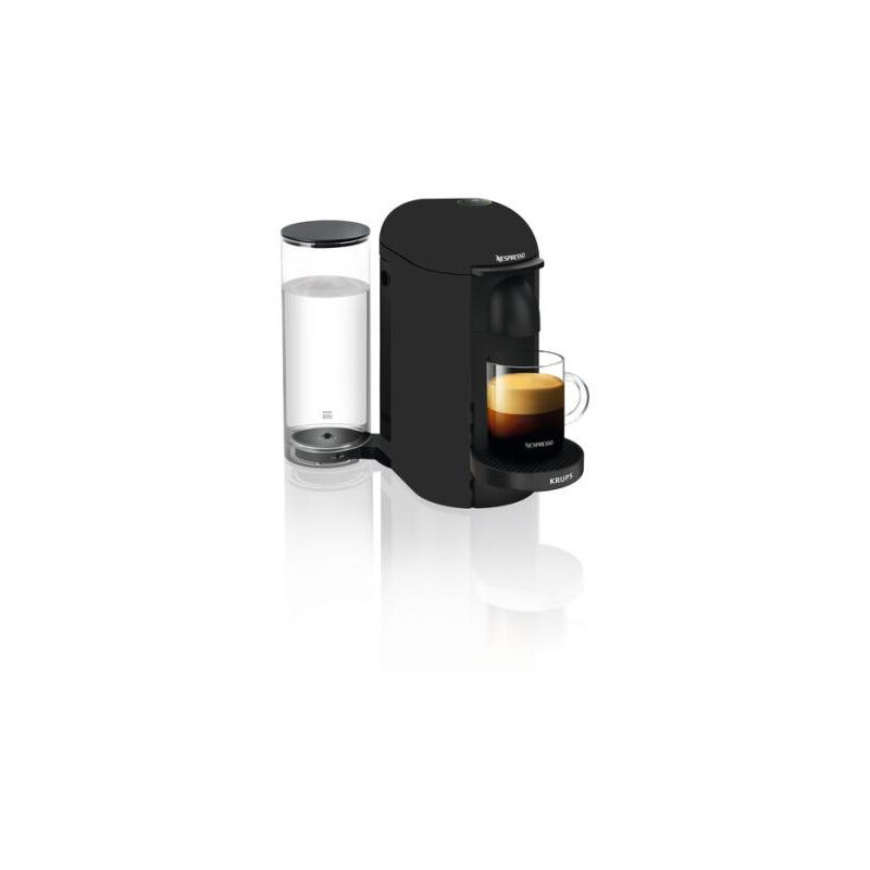 Machine a Café NESPRESSO KRUPS Vertuo Plus Noir Mat Cafetiere a