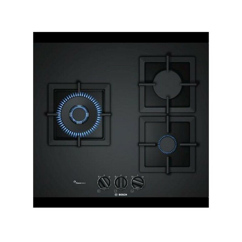Bosch PPC6A6B20 Plaque à gaz 3 zones Série 6 Verre
