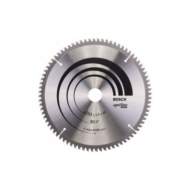 Bosch Professional Cirkelzaagblad Expert for Wood 254 mm, 54 tanden