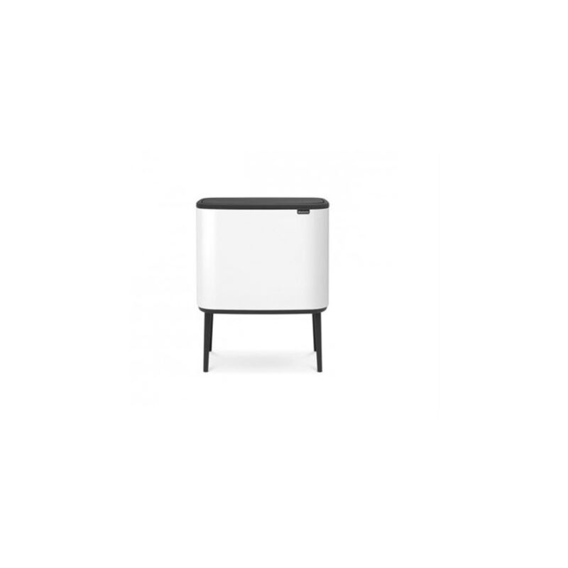 Poubelle à pédale Bo 3 x 11 litres - White Poubelle à pédale Bo 3 x 11 litres - White