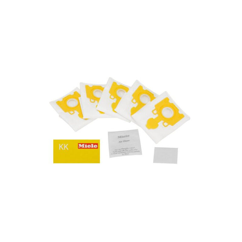 Lot De 5 Sacs Aspirateur HyClean Type KK Pour Miele – 10123260