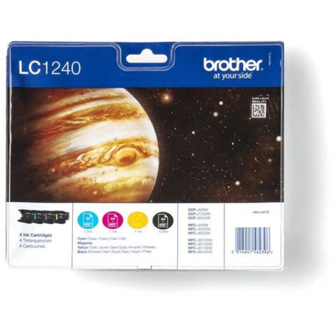 Brother LC1240 Cartouches d'encre Multipack Couleu (1/3)