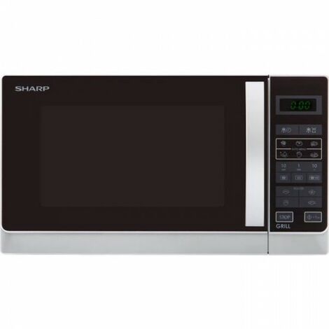 Sharp R-922STWE Micro-ondes avec Grill 32L 1000W Inox