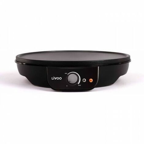 Crepiere Electrique LIVOO DOP196 30cm 1000W - Noir (1/4)