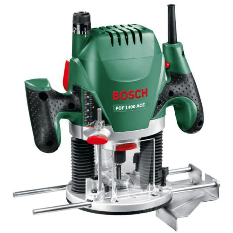 Bosch – Défonceuse 1400W pour fraisage précis – Profondeur réglable 1/10mm – Idéale pour bois dur – Vitesse constante