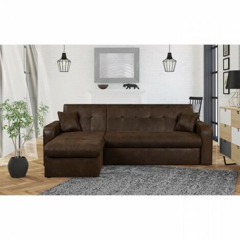 Canape Marron Vieilli