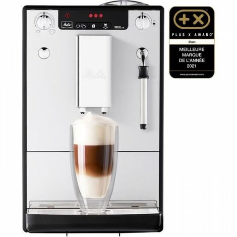 Machine à café grains robot broyeur Krups Arabica Silver