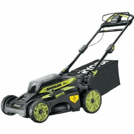 Tondeuse a Gazon RYOBI -   tractée 36V MAXPOWER - Brushless - Ø coupe 51 cm + batterie 36V 6,0 Ah High Energy & chargeur - RY36LMX51A-16 (1/3)
