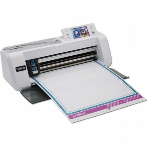 Machine à coudre Scan'n'cut CM300 – Découpe et traçage 600 motifs intégrés – Résolution 300 DPI – Pour papier et tissu – Brother