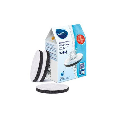 Cartouche filtre a eau Brita Pack de 3 filtres MicroDisc