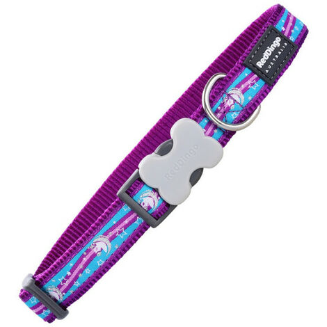 Collier pour Chien Red Dingo Fuchsia (1,2 x 20-32 cm)