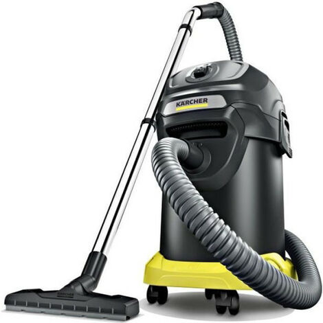 Kärcher – Aspirateur à cendre 600W – Cuve métal 17L – Flexible acier pour cendres tièdes et poussières – 4 roues pour maniabilité (1/5)