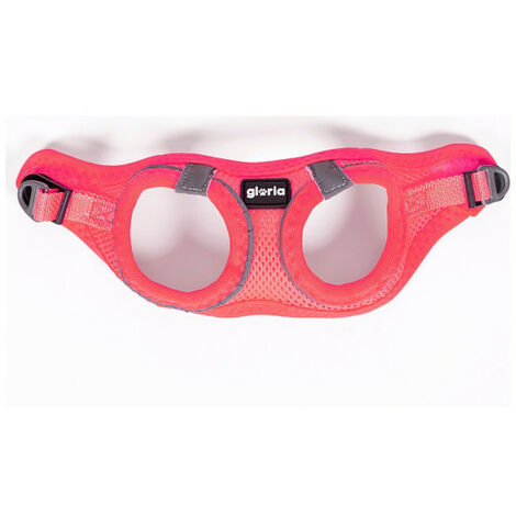 Martin Sellier - Harnais Mesh rose fluo taille L