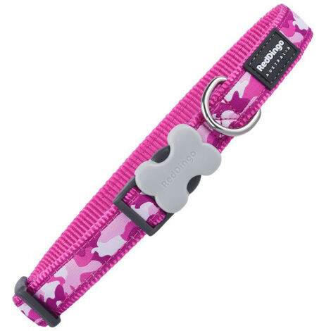 Collier pour Chien Red Dingo Style Rose Pois (2,5 x 41-63 cm) main image 1