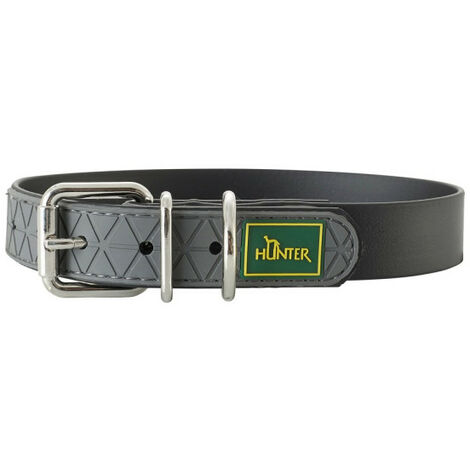 Collier pour Chien Hunter Basic Fil Taille M Anthracite (33-50 cm) main image 0