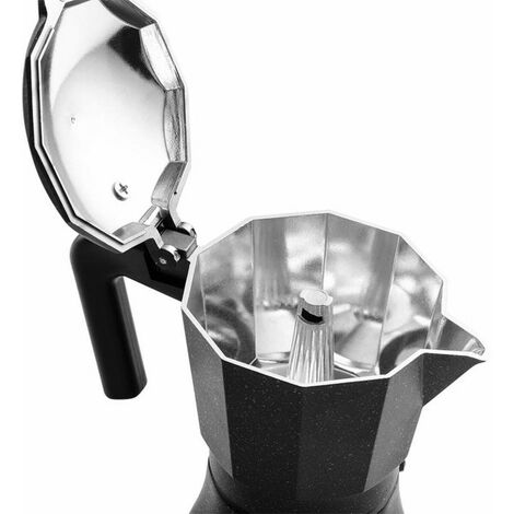 Caffettiera FAGOR Tiramisù In Alluminio 12 Tazze - Moka Classica Modello 3004 - Colore Argento