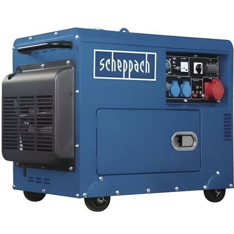 Groupe électrogene diesel AVR SCHEPPACH SG5200D - 4200W / 5000 W - 7,7 PS