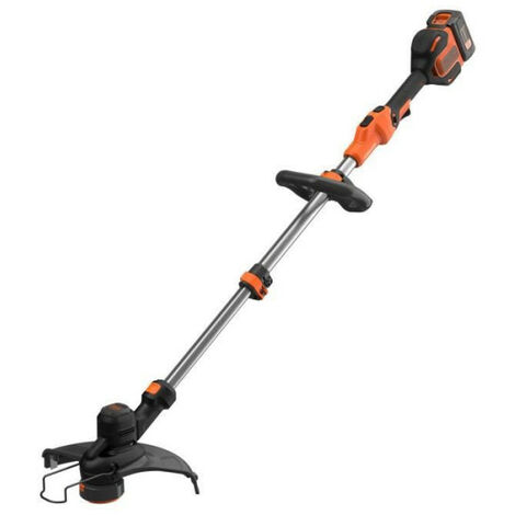 Black & Decker – Coupe-bordure à batterie 33 cm – 36V 2,5 Ah – Tête pivotante 180° – Tube télescopique – Fonction Trim & Edge™ - BCSTE636L1-QW