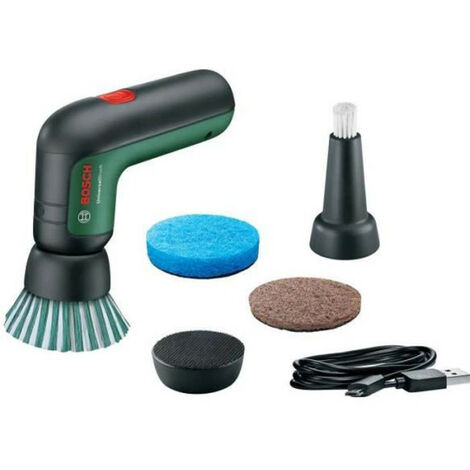 Bosch – Brosse électrique sans-fil UniversalBrush 3,6V – Nettoyage efficace carrelages et surfaces délicates – Livrée dans sa boîte en carton