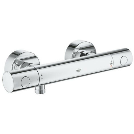 GROHE Mitigeur thermostatique douche Precision Get, montage mural, indicateur de température, filtres intégré, 34773000