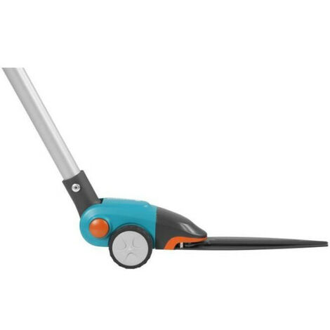 Gardena – Cisaille à gazon orientable confort – Lames pivotantes en aluminium – Revêtement anti-adhérence – Poignée ergonomique pour coupe précise