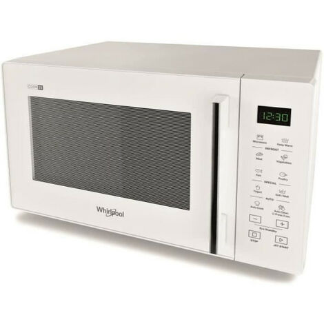 Whirlpool – Micro-ondes à poser 25L 900W – Auto Cook 7 recettes – Décongélation automatique – Plateau 27cm – Fonction maintien au chaud - MWP2S1 (1/4)