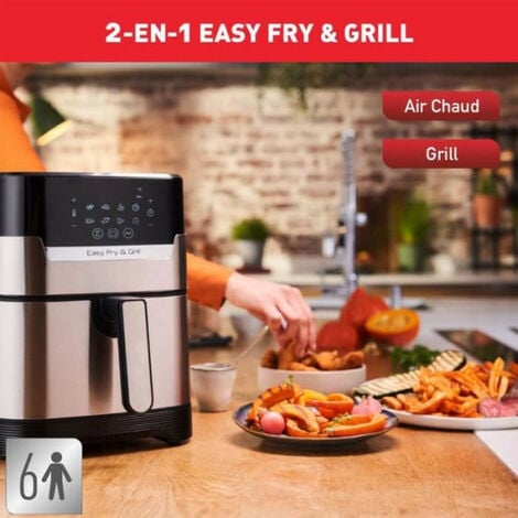 FRITEUSE A AIR DUAL EASY FRY & GRILL 8,3 L, Friteuses sans huile