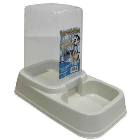 AIME Distributeur 2en1 croquettes et eau - Pour chat et chien