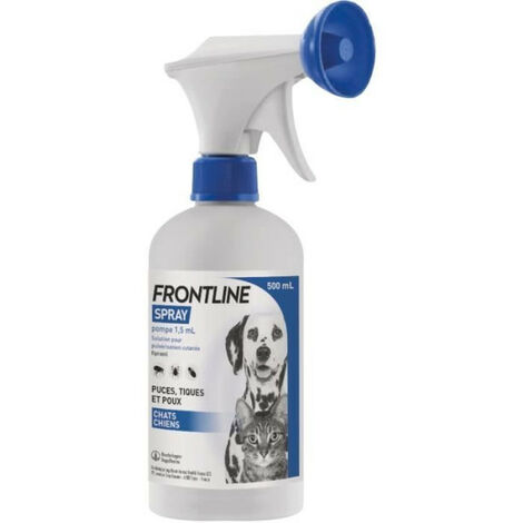 FRONTLINE Spray 250 ml - Puces, tiques, poux - Chien et chat