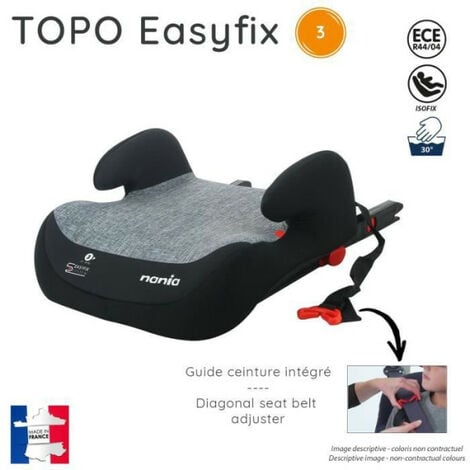 Rehausseur ISOFIX 22-36kg Nania Dream - Fabriqué en France - Luxe